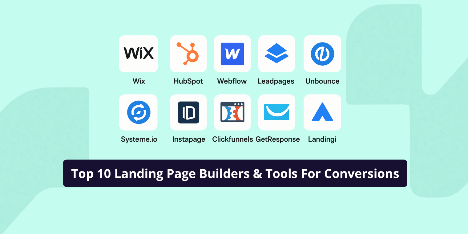 Comparison of top landing page builders and tools
