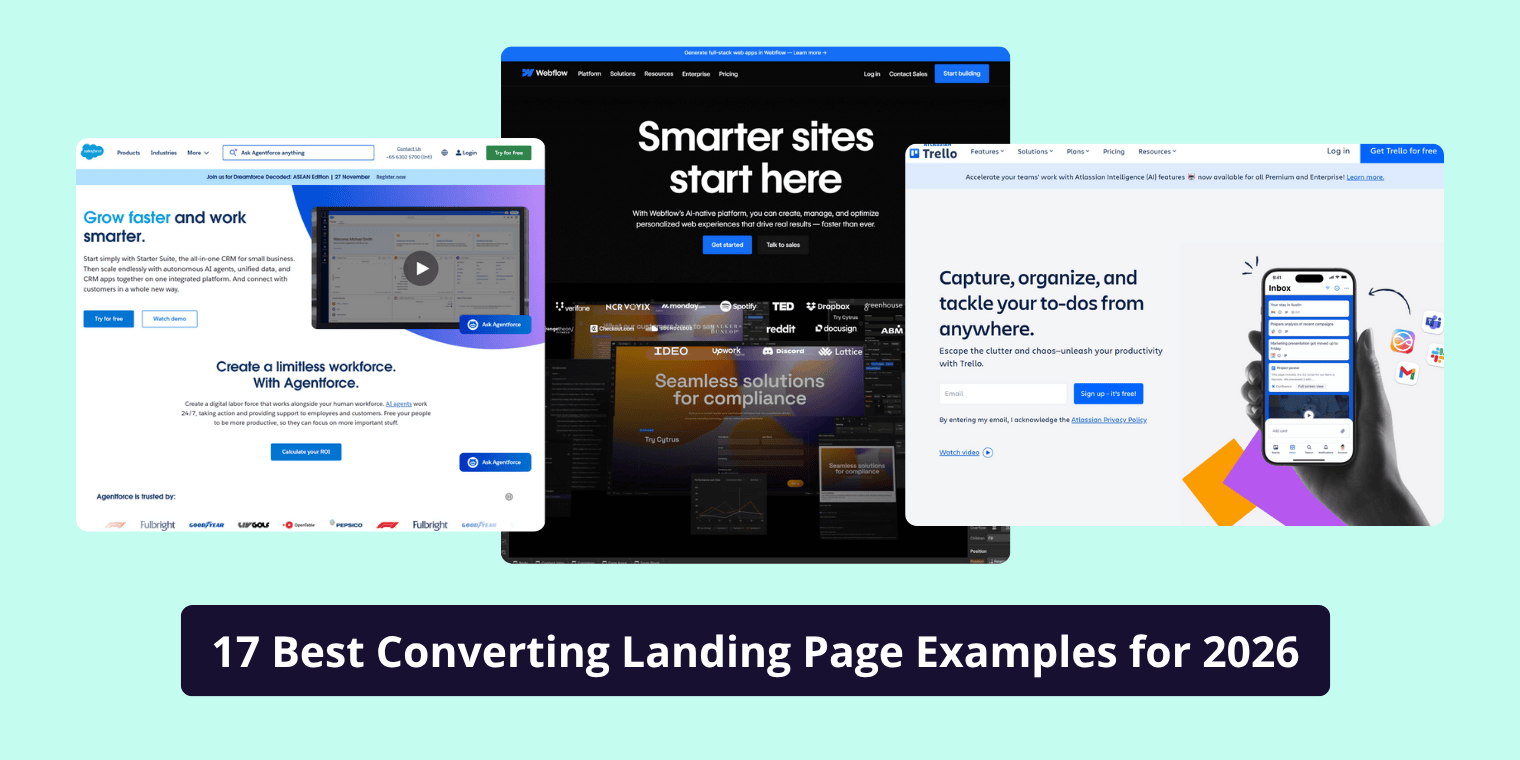 Best Converting Landing Pages