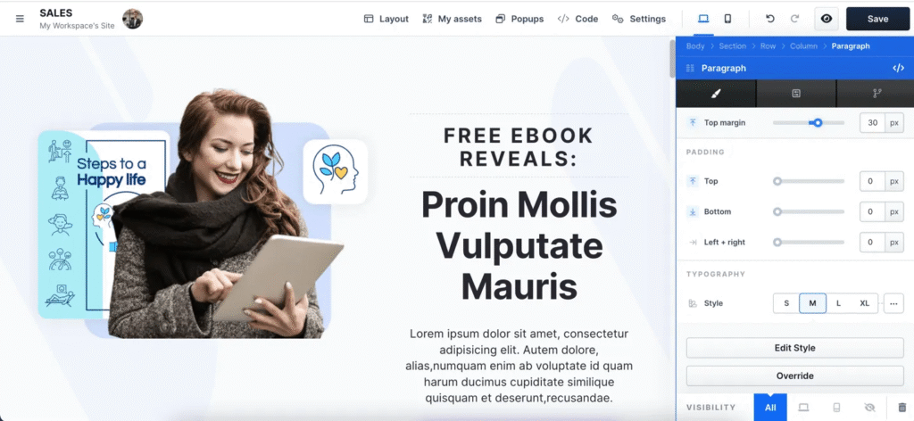 clickfunnels landing page builder